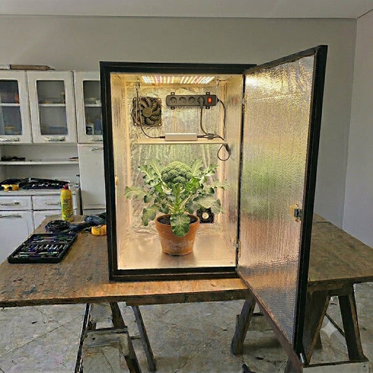 Estufa Iniciante Potiguara Grow – estufa de cultivo indoor em MDF, foto 2
