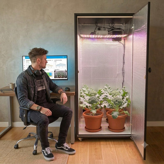 Estufa Sustein Potiguara Grow – estufa de cultivo indoor 140cm em MDF, foto 4
