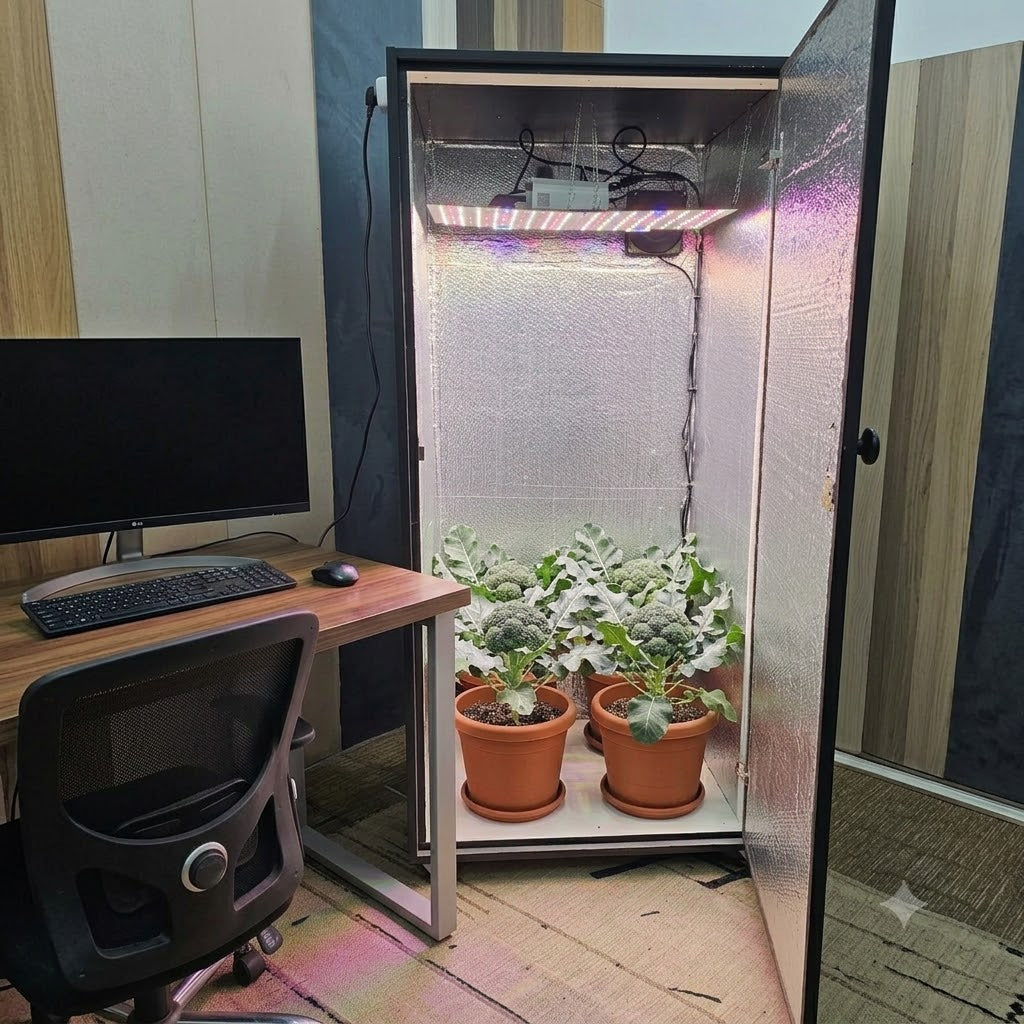 Estufa Sustein Potiguara Grow – estufa de cultivo indoor 140cm em MDF, foto 7